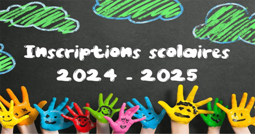 Inscriptions pour l'année scolaire 2024/2025